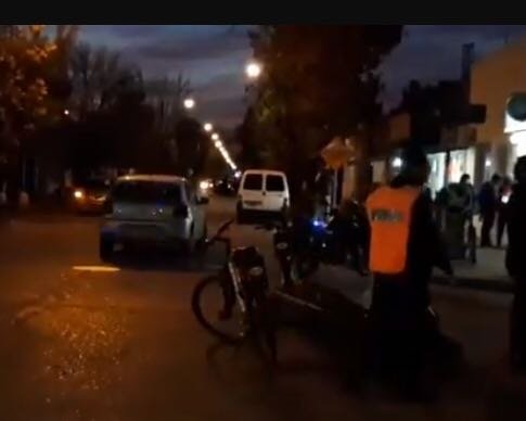 Accidente en el barrio Belgrano Accidente en el barrio Belgrano