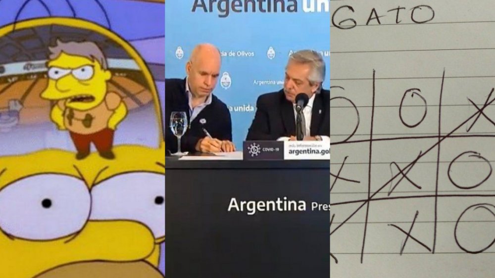 Los memes que dejó la conferencia de Alberto Fernández