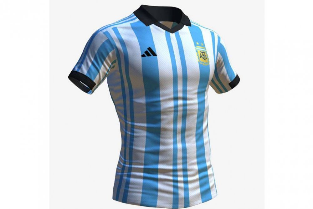 Filtran camiseta de la Selección Argentina para Qatar 2022