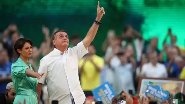 Jair Bolsonaro lanzó su campaña para la reelección en Brasil