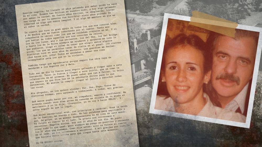 “Llevar esa carga de ser tu asesino fue horrible”, la carta que Carlos Carrascosa le escribió a María Marta a 20 años del crimen