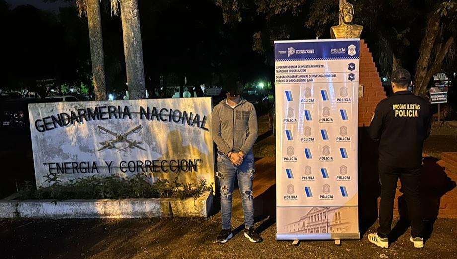 En Formosa detienen a un paraguayo que vendía drogas en Junín y Chacabuco