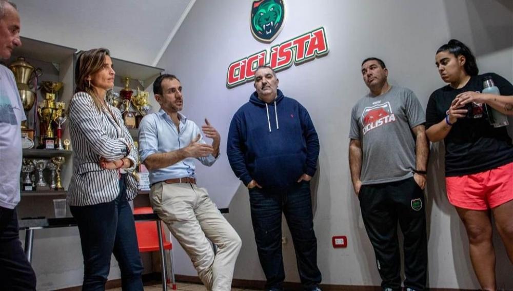 El Club Ciclista recibió al intendente