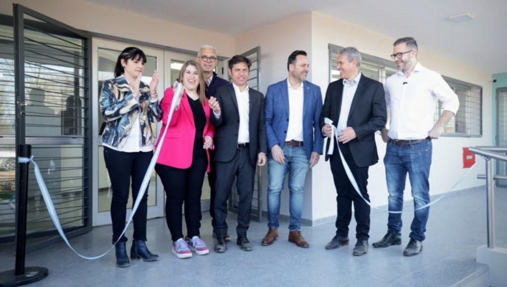 Kicillof inauguró un Centro de Atención Primaria de la Salud en Chacabuco