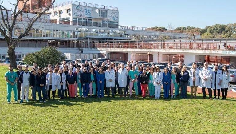 Realizaron en el Hospital Garrahan un histórico triple trasplante a partir de un solo donante fallecido en Junín