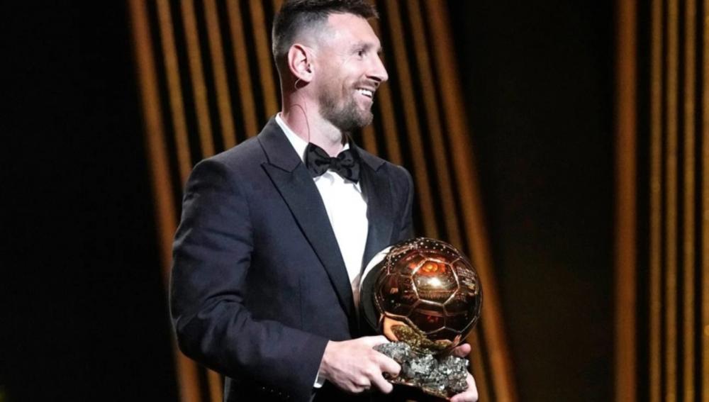 Histórico: Messi ganó el Balón de Oro por octava vez en su carrera