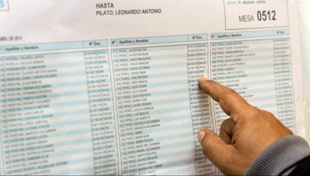 ¿Dónde voto en el balotaje? Consultá el padrón electoral de las elecciones 2023