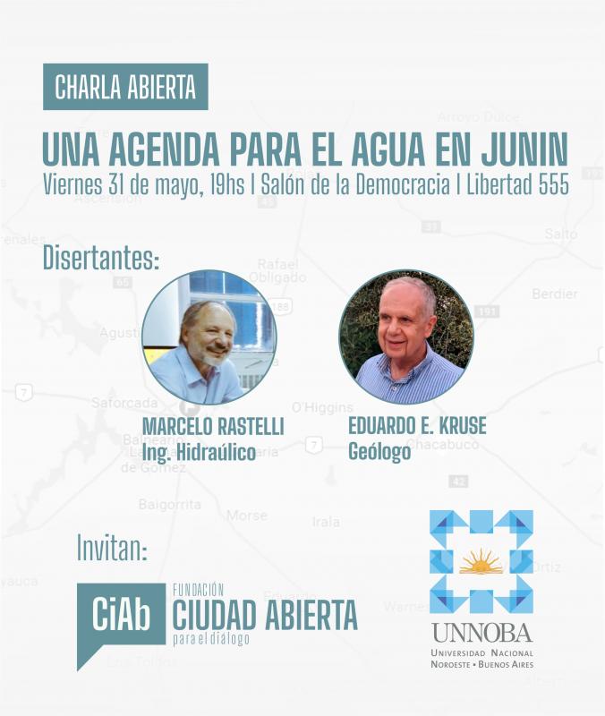 Charla abierta: "Una agenda para el agua en Junín"