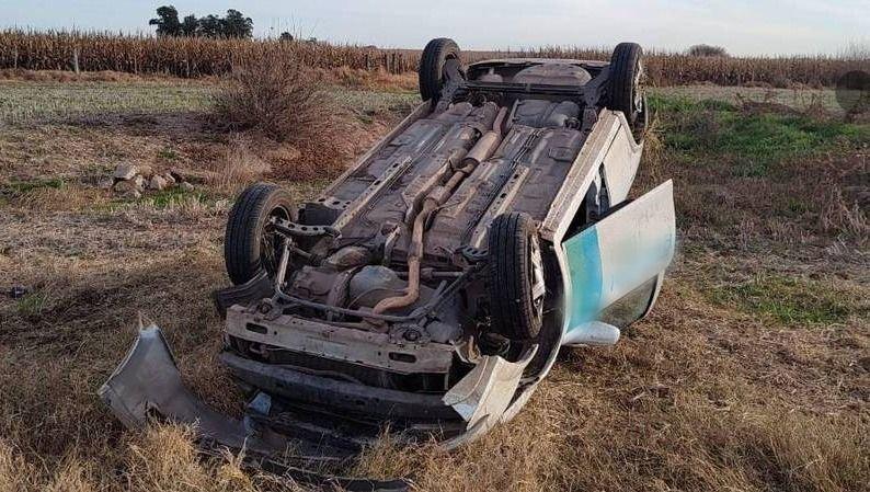 Juninense involucrado en un accidente en la Ruta 30