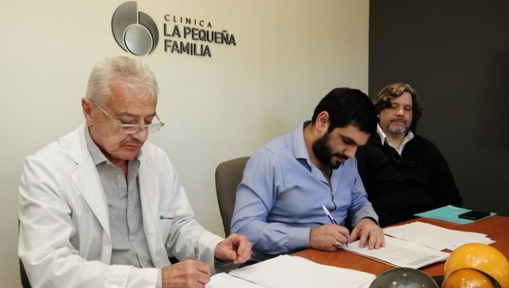 IOMA firmó acta acuerdo con el centro de salud La Pequeña Familia de Junín