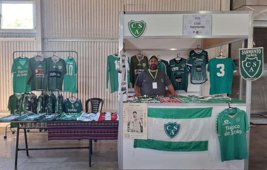 El juninense que representó a Sarmiento en el Encuentro Camisetero más grande de Latinoamérica