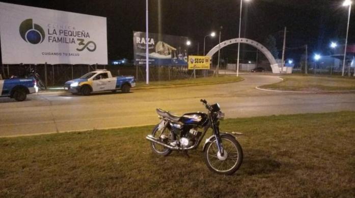 Grave accidente en Ruta 7. Dos motociclistas resultaron heridos, uno de gravedad