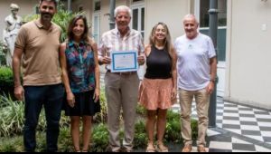 Reconocimiento a Daniel González por su trayectoria en el montañismo