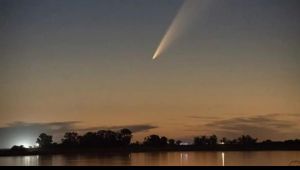 Integrantes de FOTONOBA capturaron el cometa C 2024 G3 en su paso por el cielo juninense