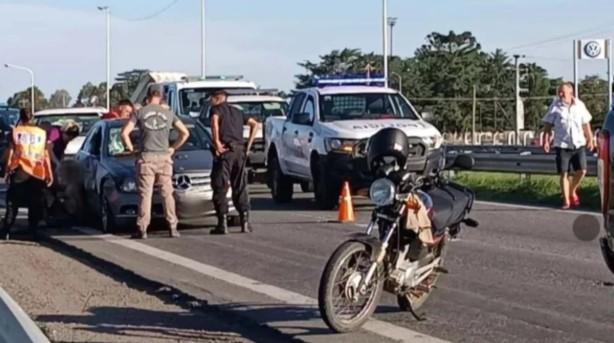 Accidente fatal Ruta 7 y Circunvalación : "El semáforo le daba luz verde a Roy y rojo al automóvil"