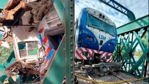 Choque del tren San Martín en Palermo: rescates y operativo del SAME